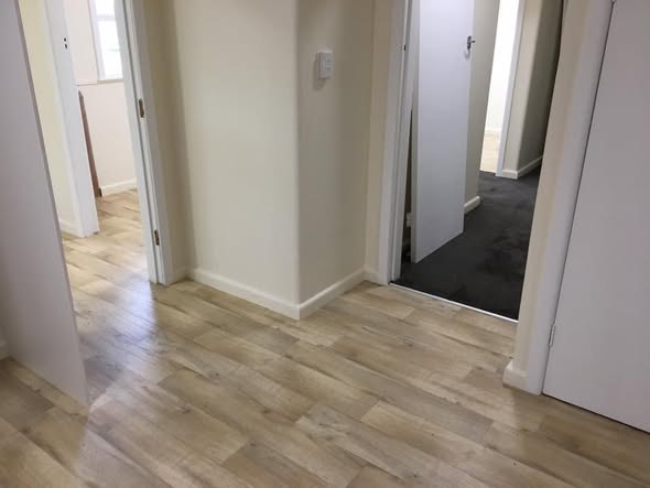 Finished carpet install